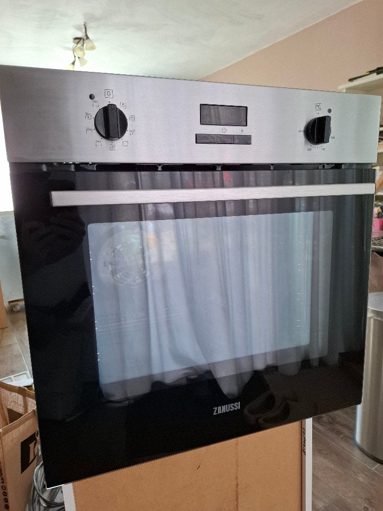 Inbouw oven, Witgoed en Apparatuur, Ophalen, Gebruikt, Hete lucht, Zanussi