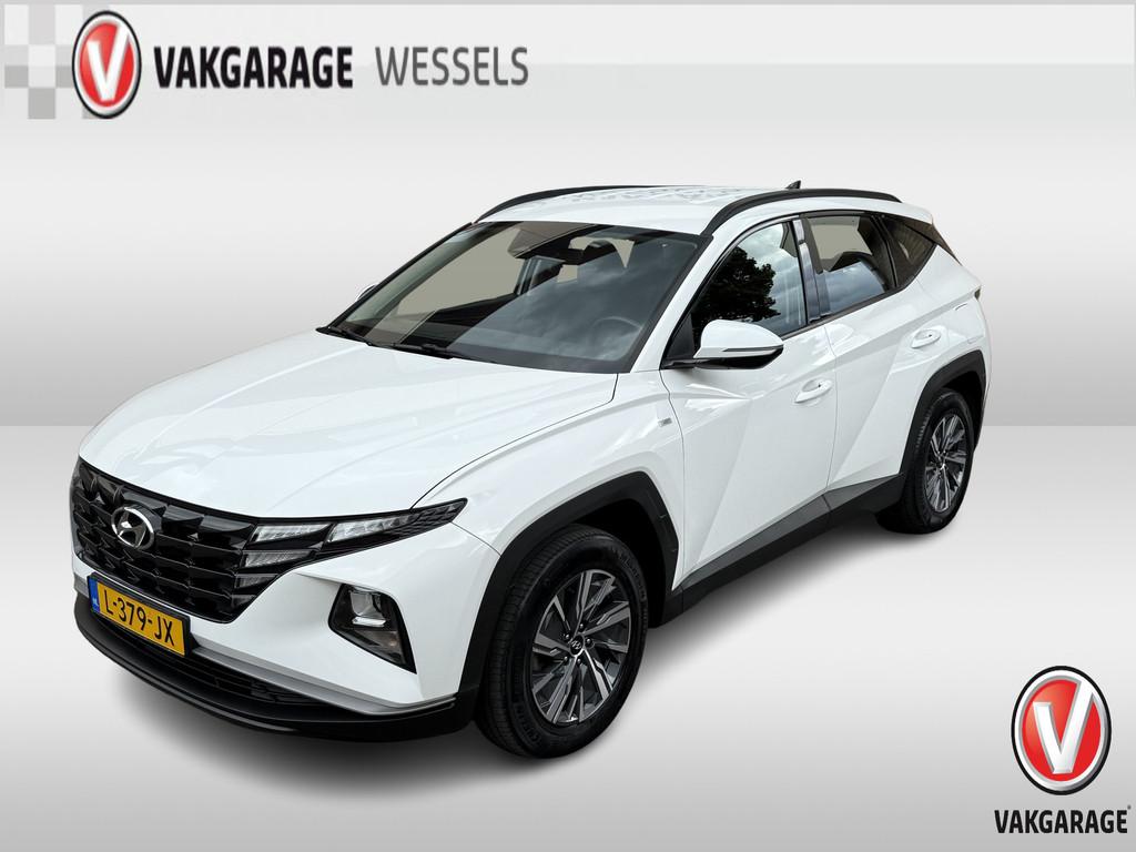 Hyundai Tucson 1.6 T-GDI MHEV | Trekhaak | PDC | Clima | LM, Voorwielaandrijving, Stof, Gebruikt, 4 cilinders