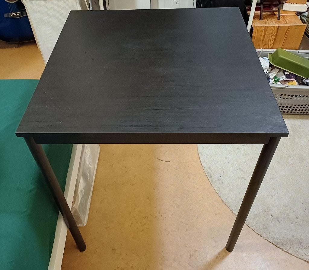 IKEA SANDSBERG Tafel / Table 67x67 cm, Ophalen of Verzenden, Zo goed als nieuw, Rechthoekig, 50 tot 100 cm