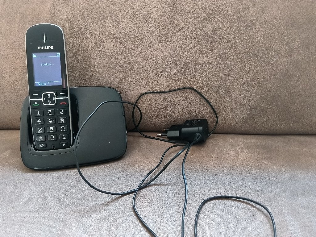 Philips CD490 duo met 1 handset, Ophalen of Verzenden, Gebruikt, 1 handset