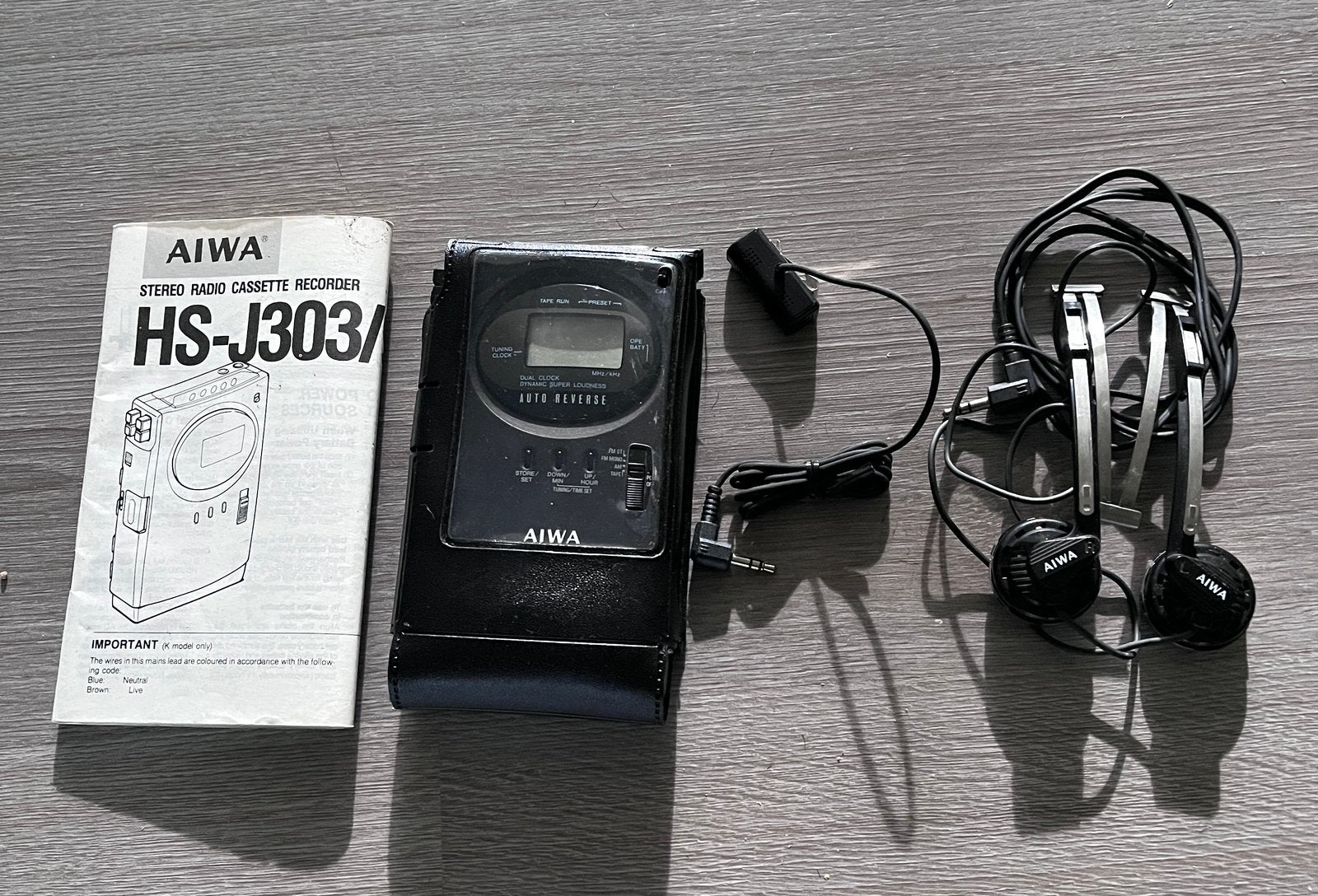 Aiwa HS-J303 walkman, Ophalen of Verzenden, Walkman