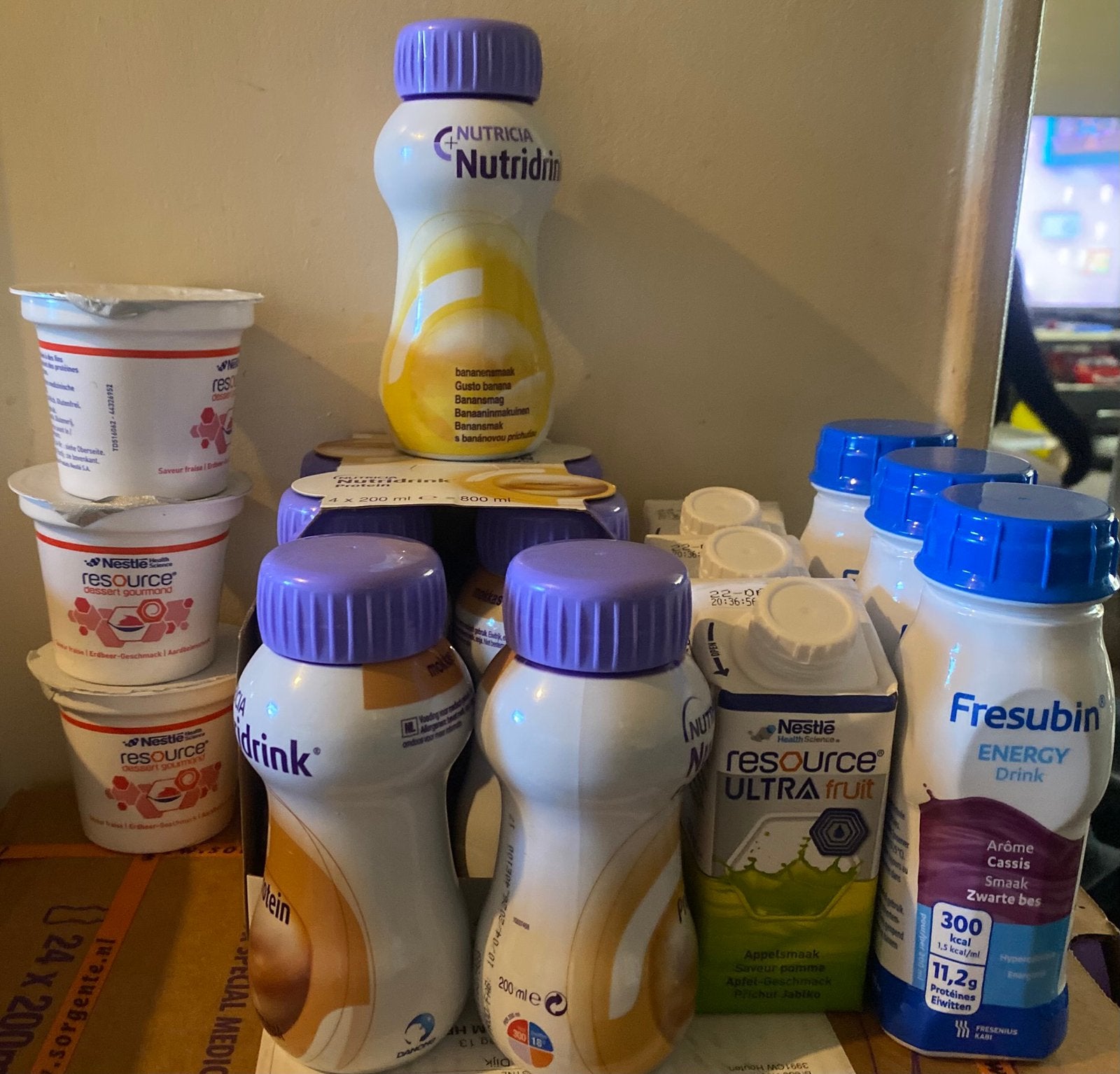 Nutricia proteïne, Ophalen of Verzenden