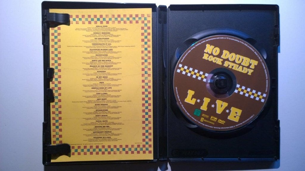 No Doubt - Rock Steady Live (DVD), Alle leeftijden, Ophalen of Verzenden, Zo goed als nieuw, Concert