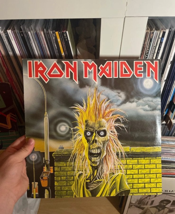 Iron Maiden - Iron Maiden (Originele uitgave), LP, Gebruikt, Hard Rock, Originele persing