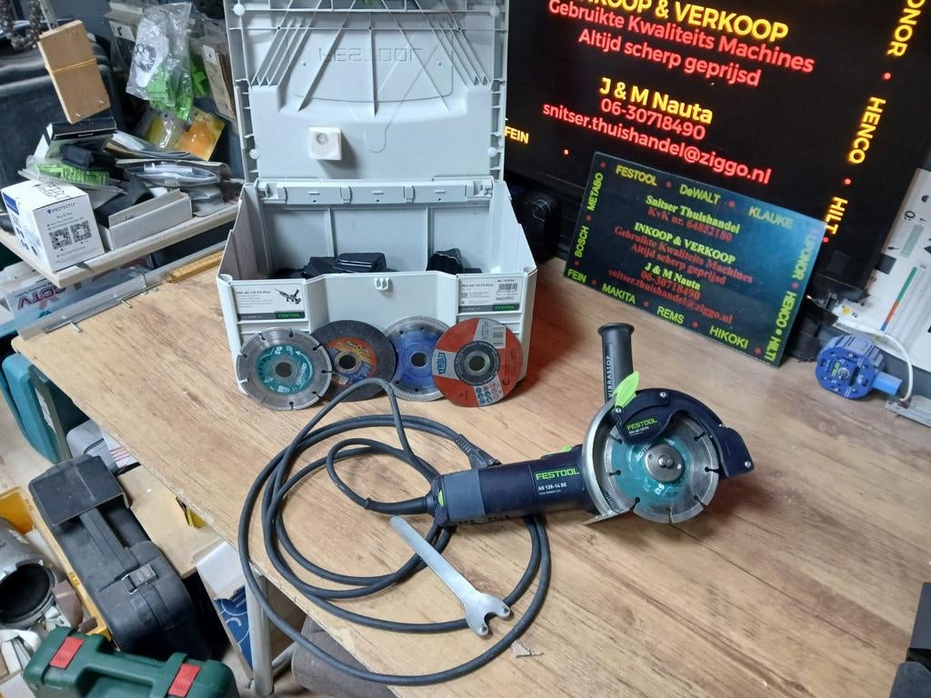 Festool Tegelslijper., Doe-het-zelf en Verbouw, Gereedschap | Slijpmachines, Gebruikt, -, -, Haakse handslijpmachine