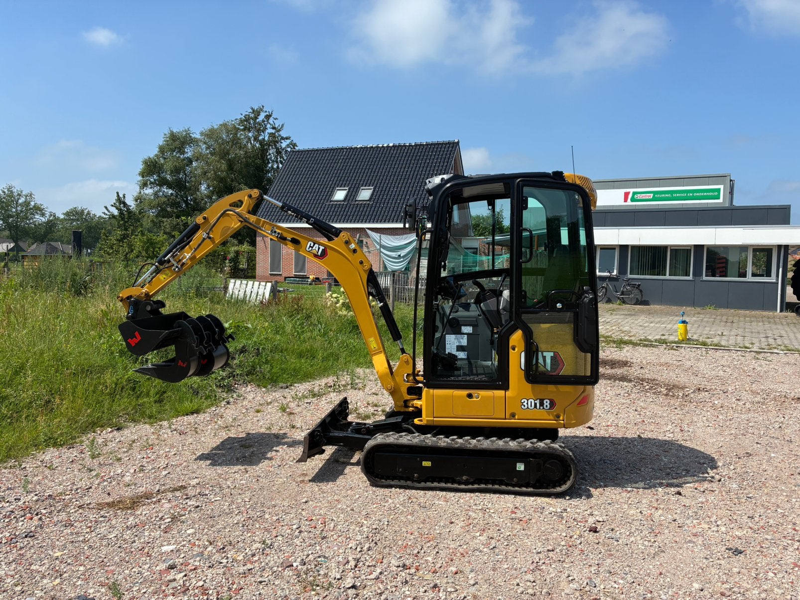Cat 301.8  500 uur!, Ophalen of Verzenden, Graafmachine