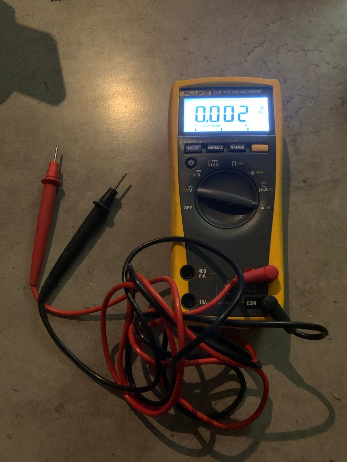 Fluke 179 True RMS Multimeter met meetsnoeren, Doe-het-zelf en Verbouw, Meetapparatuur, Ophalen of Verzenden, Gebruikt, Multimeter