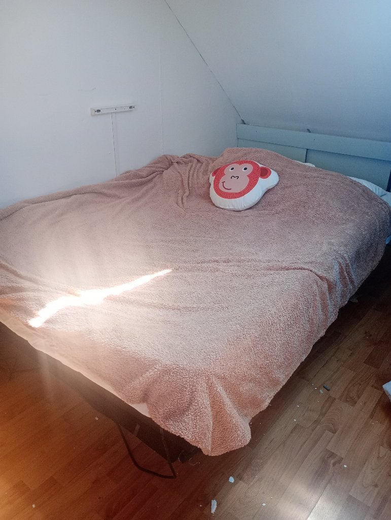 Waterbed twijfelaar, Huis en Inrichting, Slaapkamer | Waterbedden, Ophalen, Solo-systeem, Gebruikt, 140 cm
