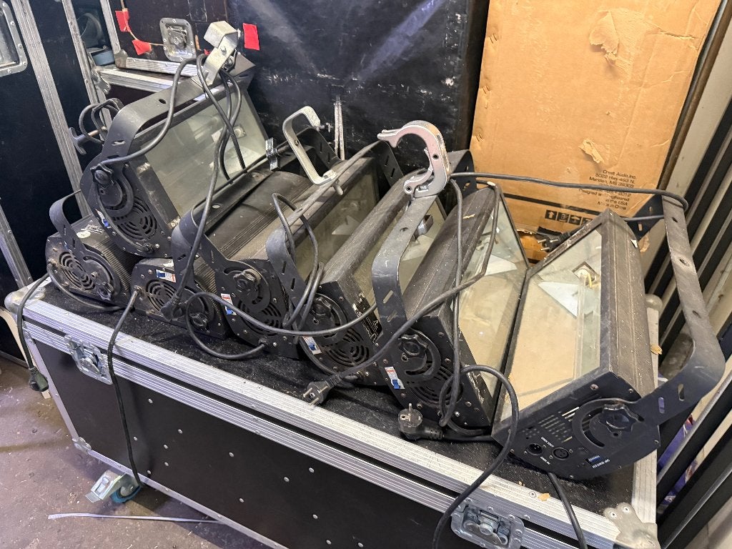 HQ Power 1500w Strobo DMX - 7x, Ophalen of Verzenden, Gebruikt, Licht