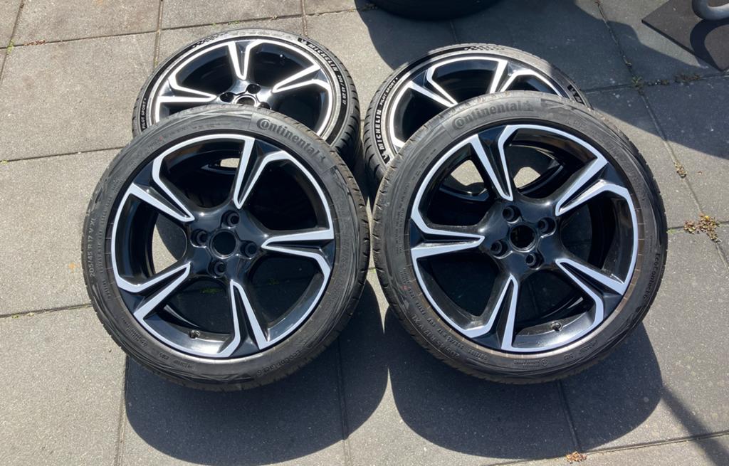Opel Corsa F Peugeot 208 17 inch velgen banden, Ophalen, Gebruikt, Banden en Velgen, 17 inch