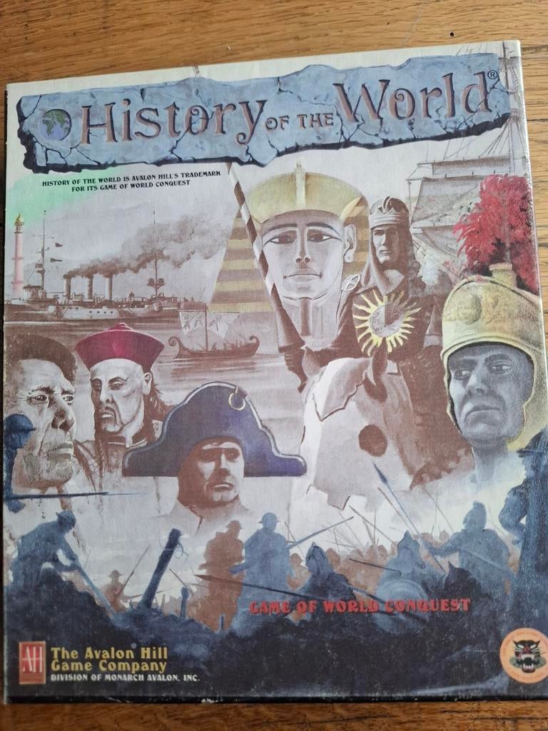 History of the World - The Avalon Hill Game Company, Avontuur en Actie, Vanaf 18 jaar, 1 speler, Ophalen of Verzenden