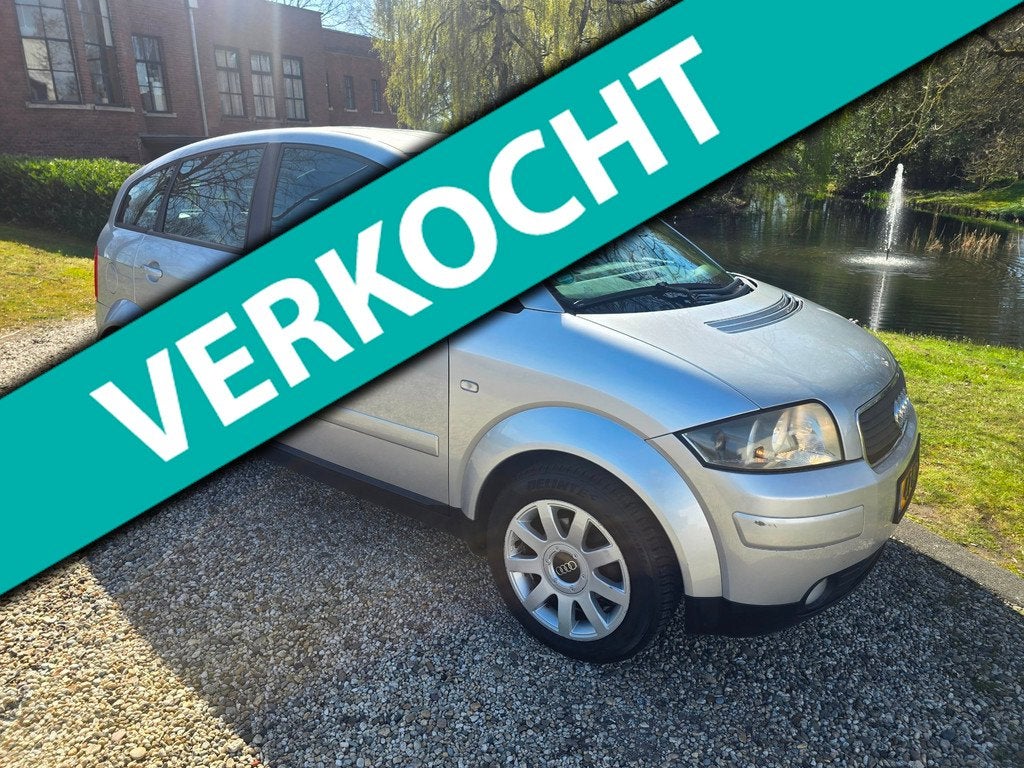 Audi A2 1.4 Pro Line Airco, Trekhaak, 5-deurs, Auto's, Gebruikt, 31 €/maand, 4 cilinders, 4 stoelen
