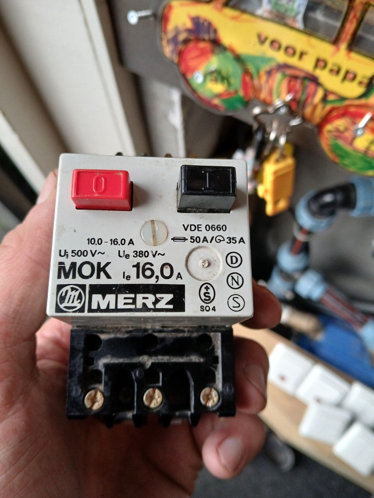 Motorstarter, Doe-het-zelf en Verbouw, Ophalen of Verzenden