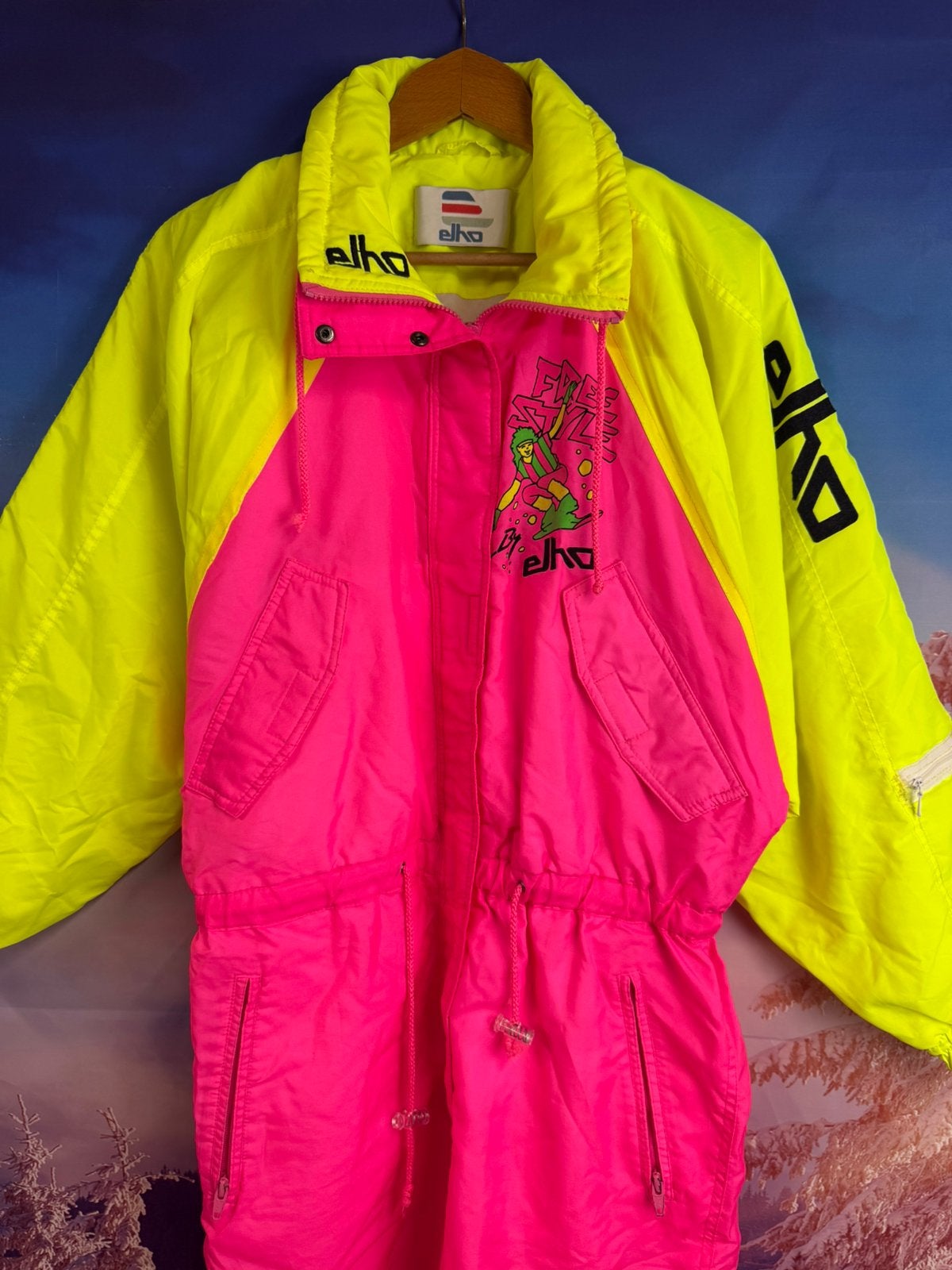 Vintage Fout Skipak van Elho Freestyle maat 38 / M, Ophalen of Verzenden, Zo goed als nieuw, Maat 38/40 (M), Pak