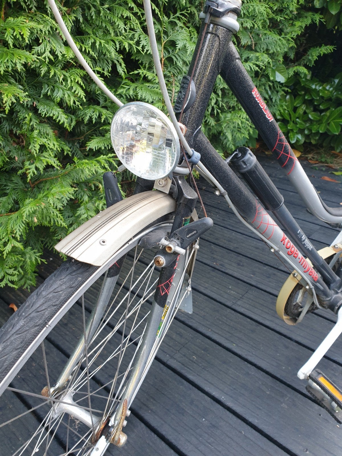 Set Koga Miyata vintage fietsen: heren- en damesfiets, Velgrem, Ophalen, Overige merken, 53 tot 56 cm