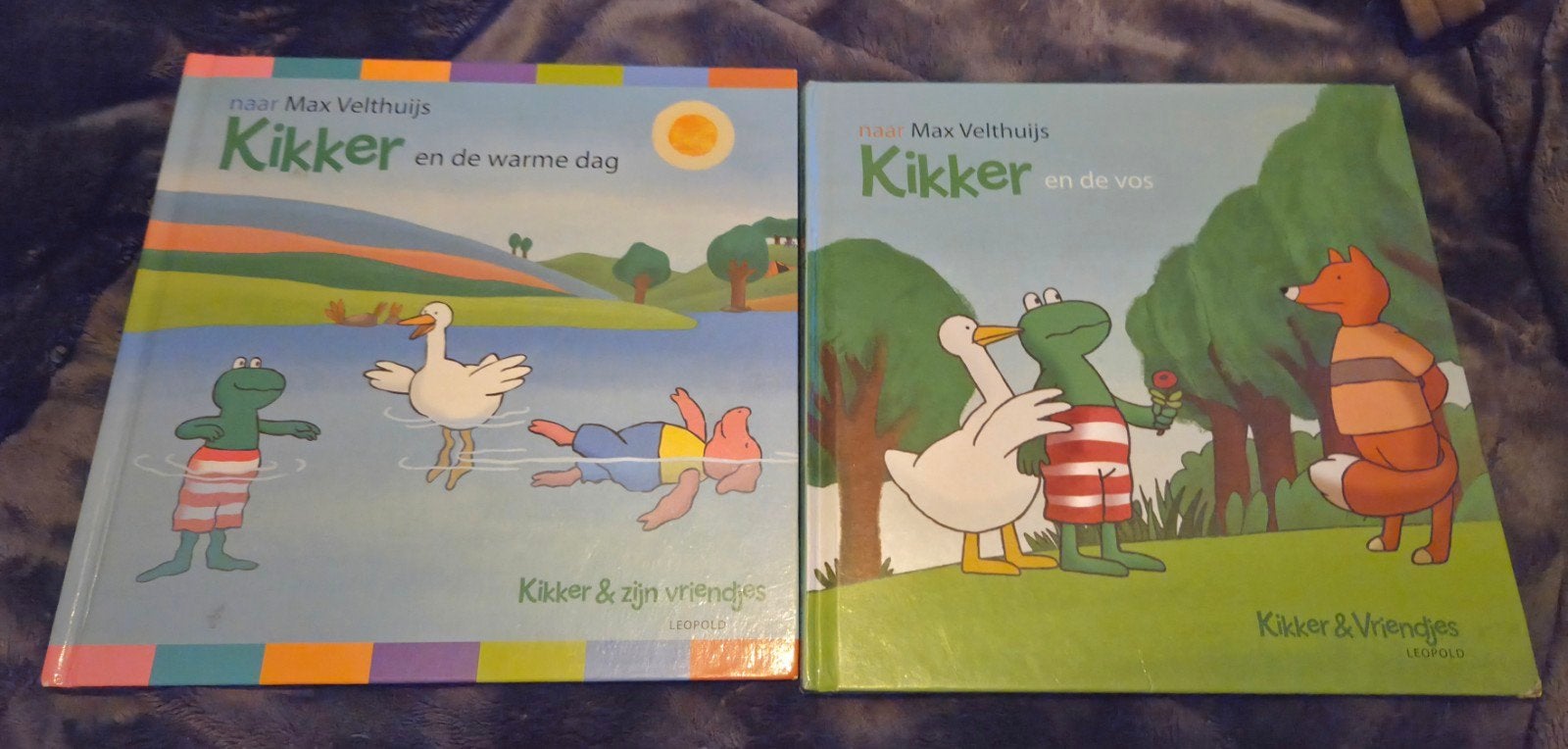 Kikker en vriendjes voorlees boeken, Ophalen of Verzenden, Gelezen