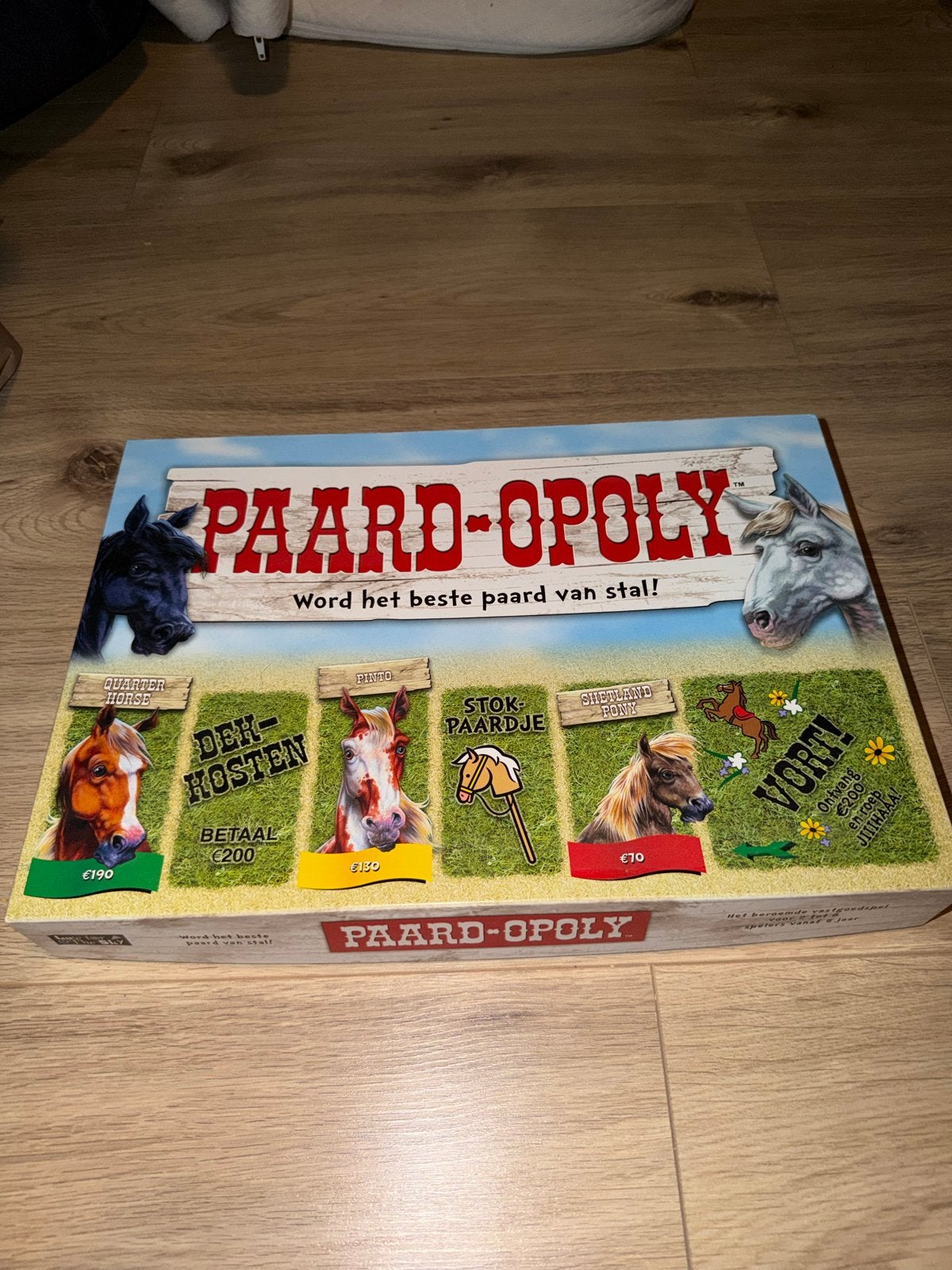 Paard-Opoly monopoly, Drie of vier spelers, Ophalen of Verzenden, Gebruikt