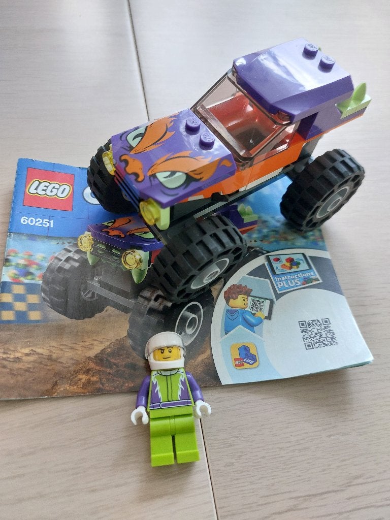 LEGO City 60251 Monster Truck, Lego, Ophalen of Verzenden, Inclusief instructies, Complete set