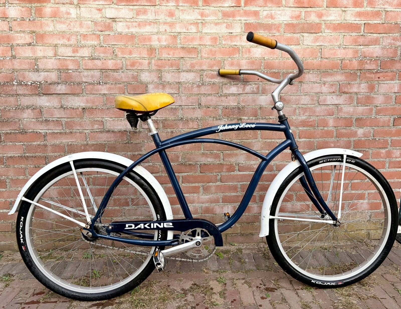 Originele Johnny Loco Beach Cruiser,Vintage26”,1 versnelling, Ophalen, Zo goed als nieuw, Staal