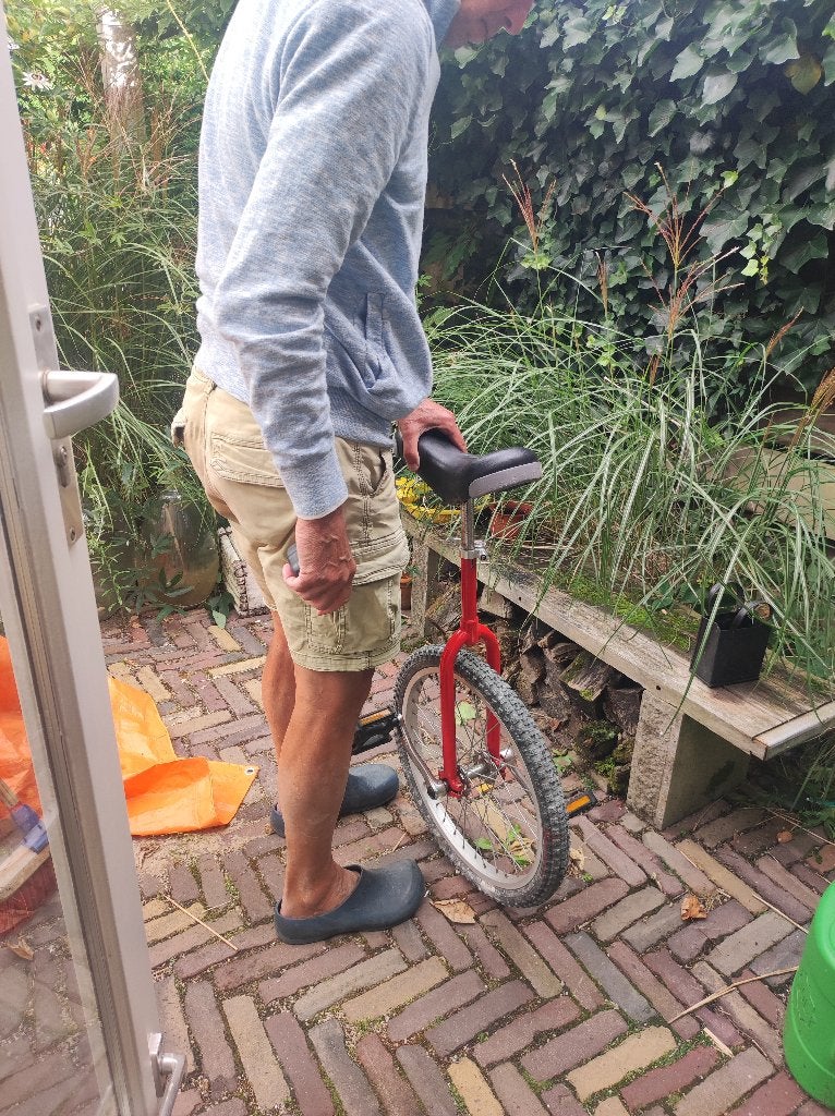 eenwieler, Fietsen en Brommers, Ophalen, Gebruikt