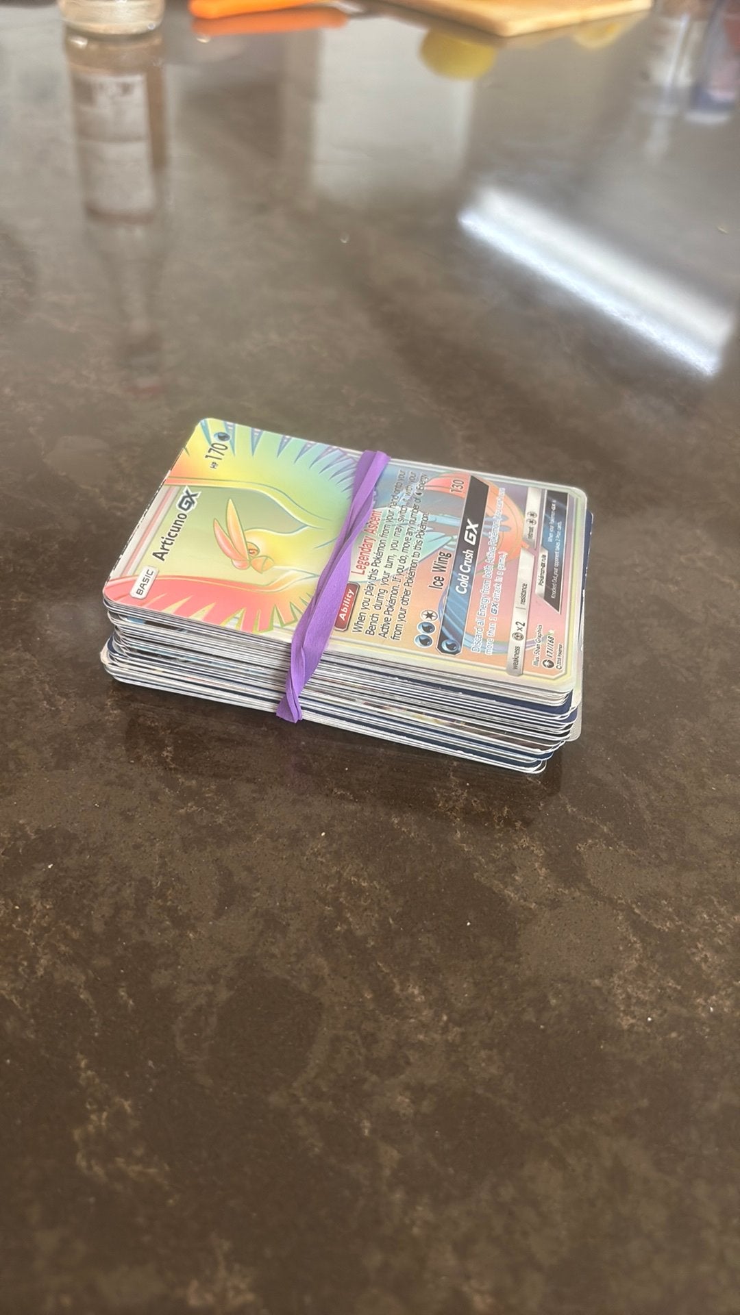 Pokemon kaart articuno GX en super fire breaththing dragon, Ophalen of Verzenden, Zo goed als nieuw
