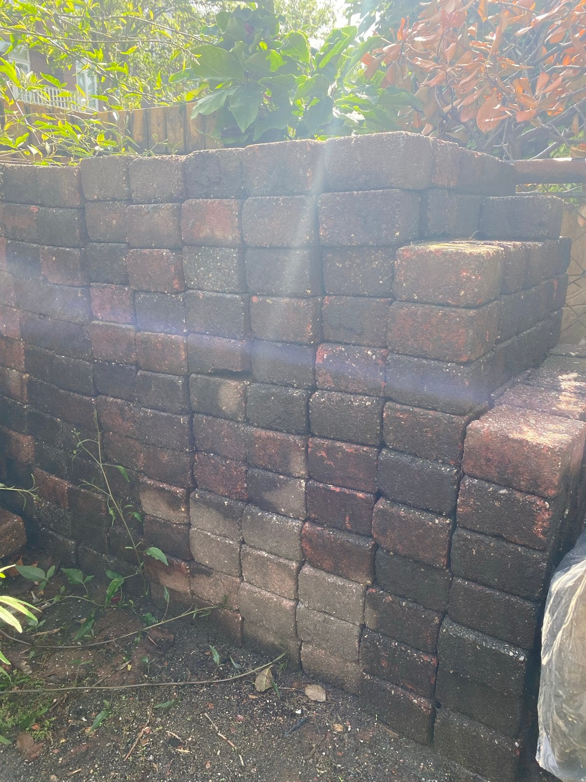700+ Sierstenen voor de tuin 10x10x6 cm, Tuin en Terras, Ophalen, Gebruikt, Klinkers, 5 tot 10 m²