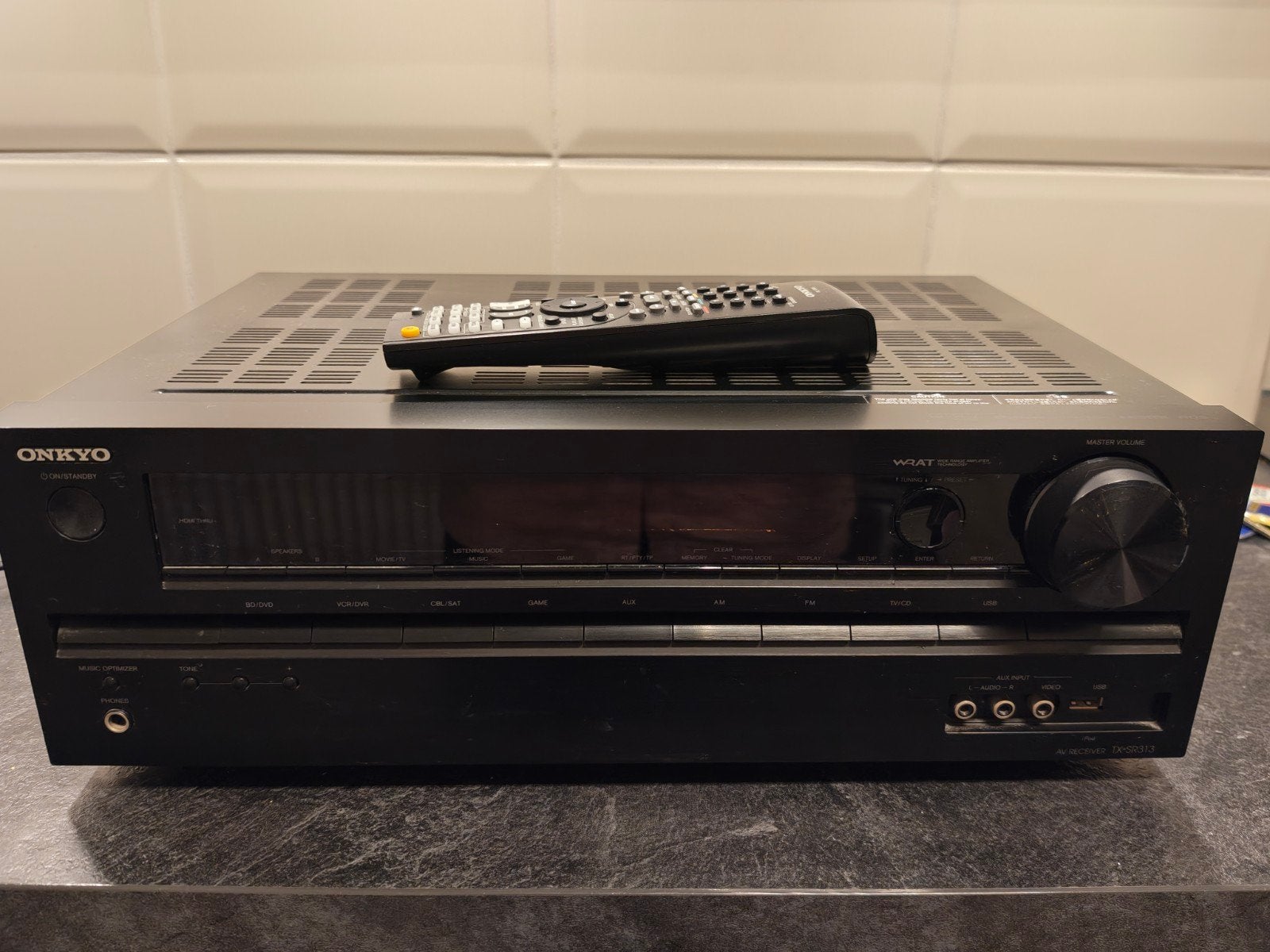 Onkyo TX-SR313 - 5.1 HDMI AV-Receiver, Audio, Tv en Foto, Ophalen, Gebruikt, Overige typen