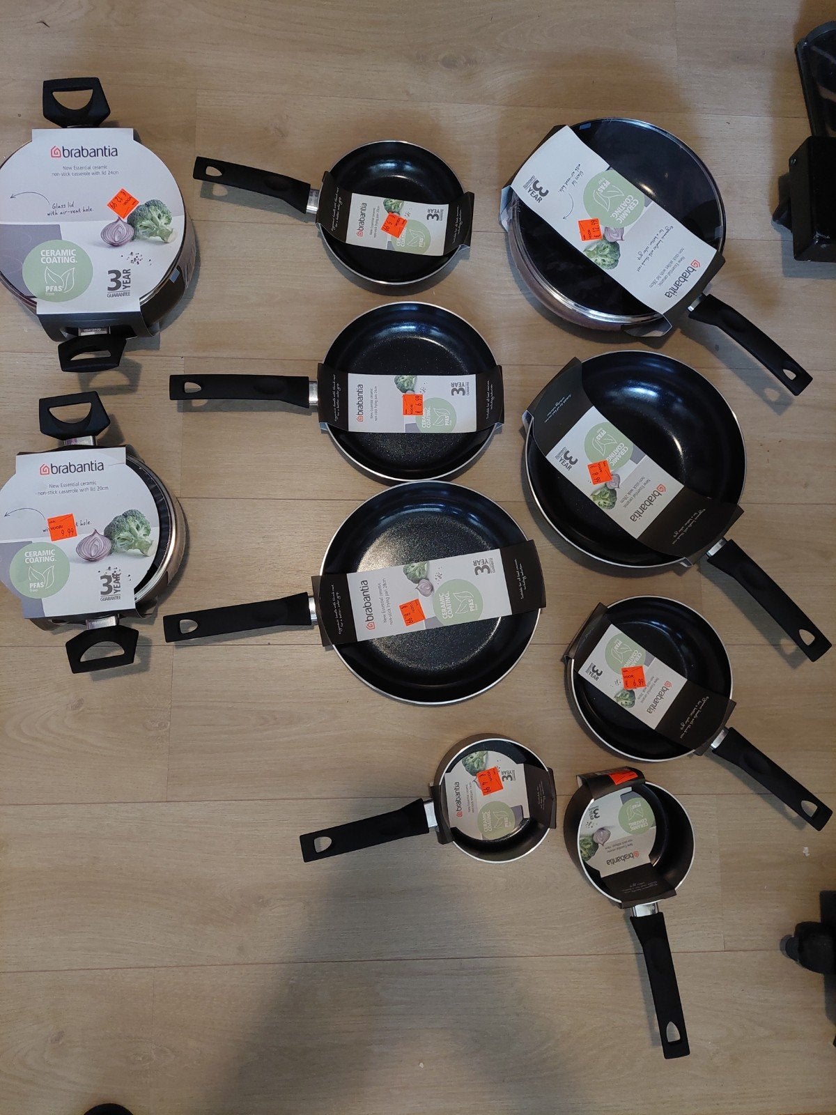 Nieuwe Brabantia pannenset - geschikt voor inductie en gas, Ophalen