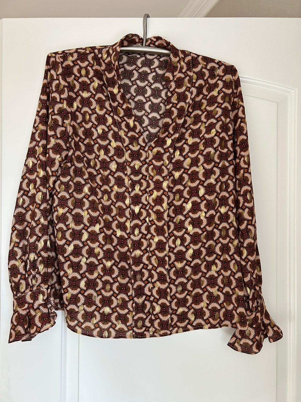 Mooie blouse, Ophalen of Verzenden, Zo goed als nieuw, Maat 38/40 (M), Overige kleuren