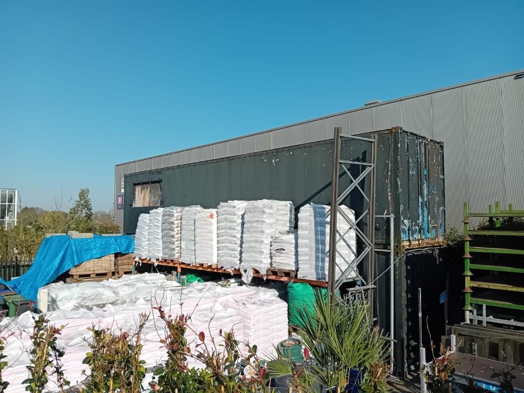 40ft container gebruikt, Ophalen