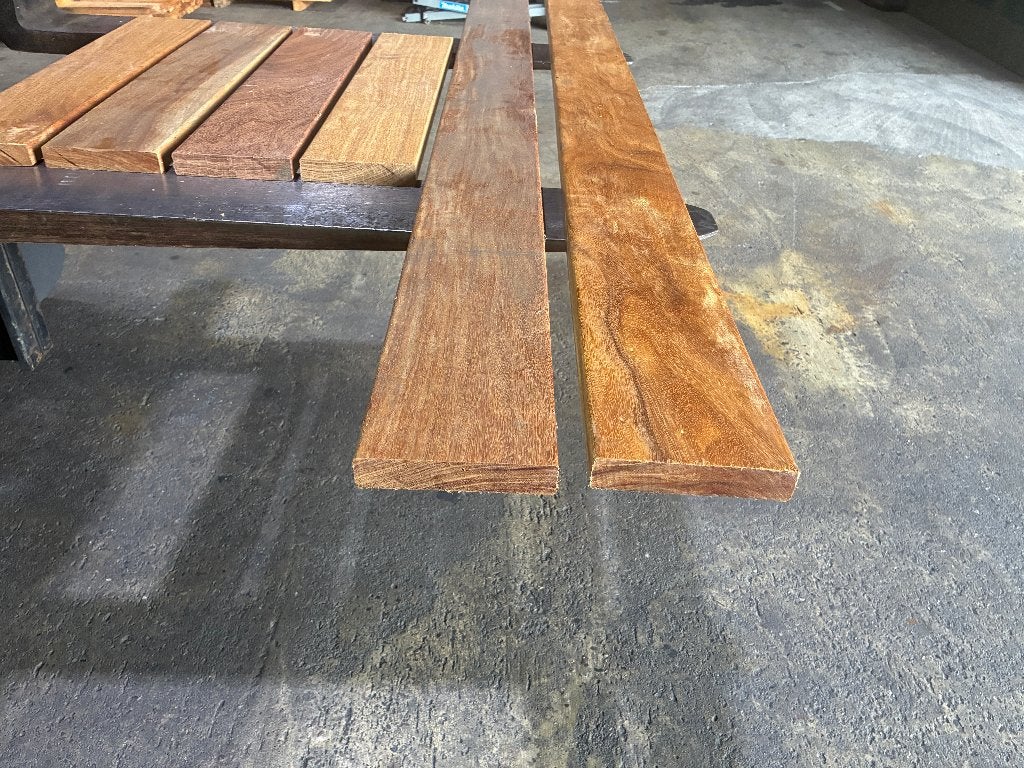 vlonderplanken-planken-schutting-Hardhout-Cumaru-28x140mm, Ophalen, Nieuw, Hout