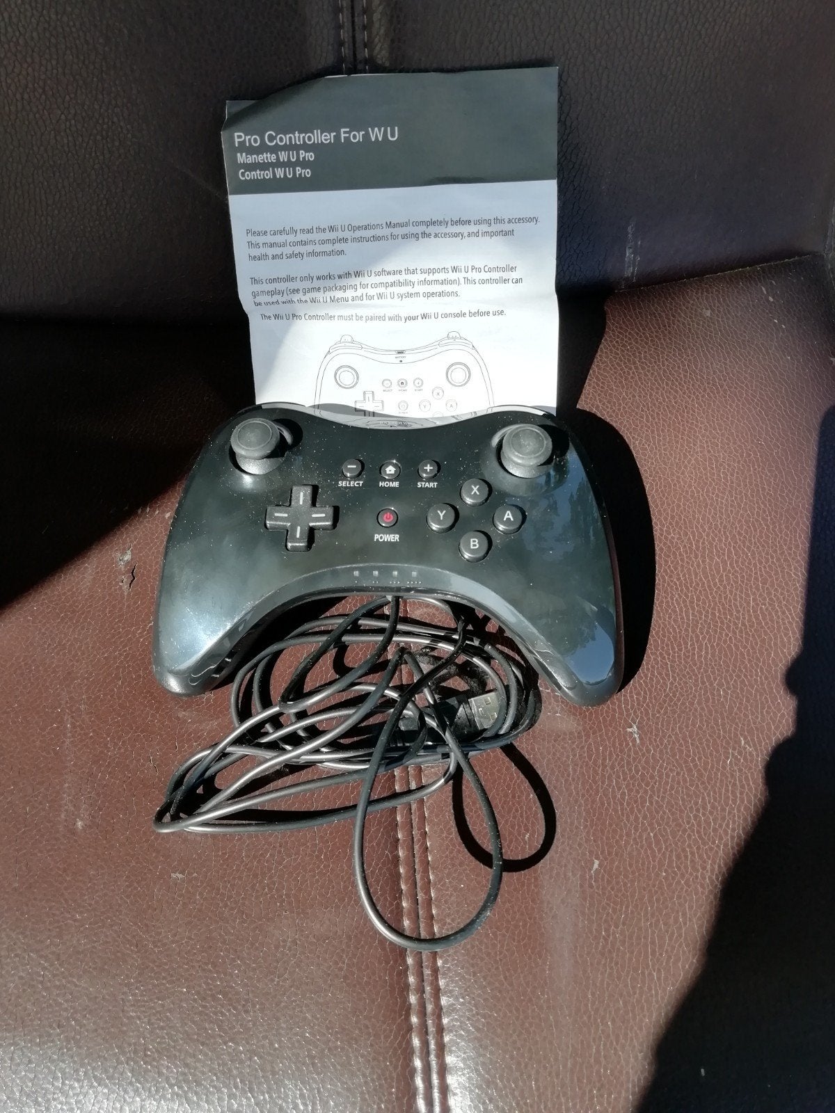 Nieuwe Wii U Pro Controller - Draadloos, Spelcomputers en Games, Ophalen of Verzenden, Nieuw, Met 1 controller