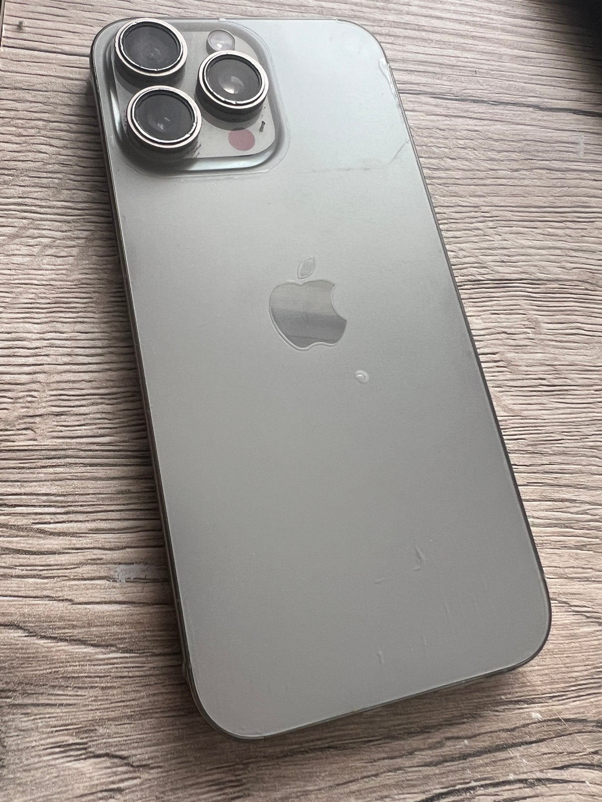 Apple iPhone 16 Pro Max 1TB Natural Titanium, Telecommunicatie, Ophalen of Verzenden, Zo goed als nieuw, Zonder simlock, Grijs