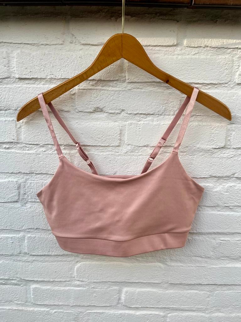H&M Sport stevige sport-bh roze – maat M sport top, Kleding | Dames, Ophalen of Verzenden, Zo goed als nieuw