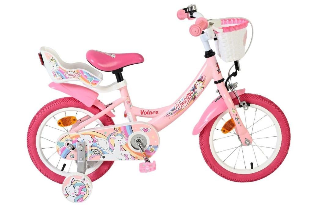 FIETSMASTER 14 INCH MEISJESFIETS FIETSEN AANBIEDINGEN !!!, 20 inch of meer, Zijwieltjes, Nieuw, Volare