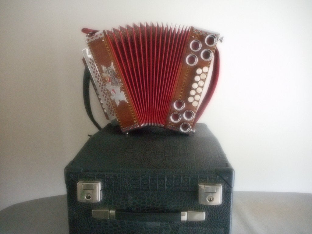 Steyrmarke- Harmonica., Overige merken, Overige formaten, Ophalen of Verzenden, Knopaccordeon