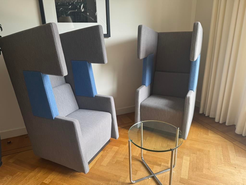 Acoustic ear fauteuil (2 stuks), Ophalen, Twee, Zo goed als nieuw, Stof