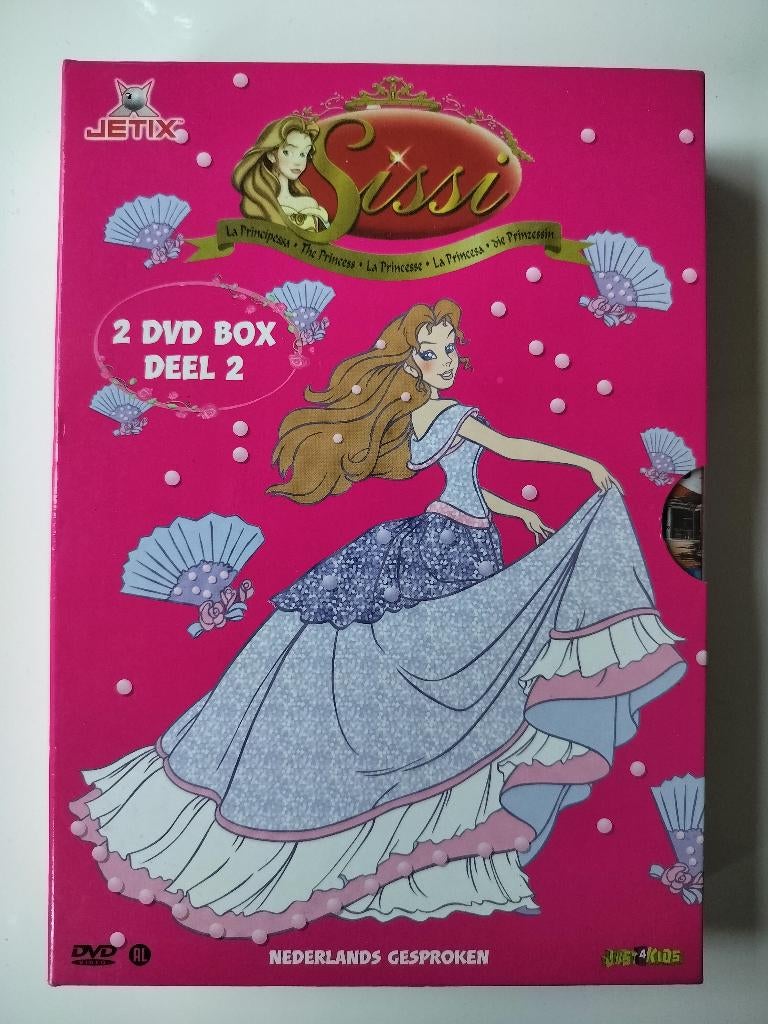 Prinses Sissi: Deel 3 & 4 (2005) *2 DVD Box *Deel 2, Europees, Tekenfilm, Alle leeftijden, Boxset
