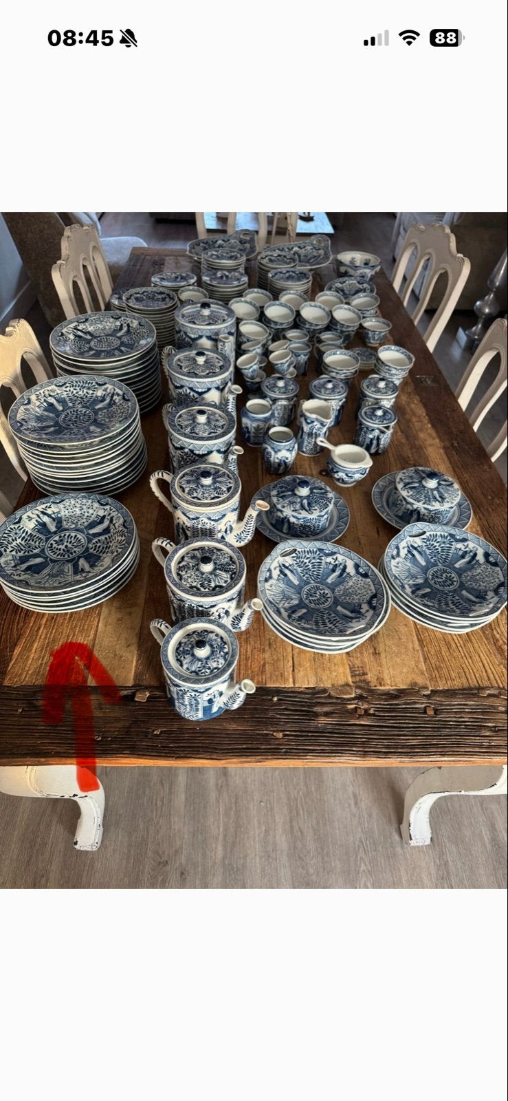 Mosa Maastricht Lange Lijs servies - Grote set, Ophalen