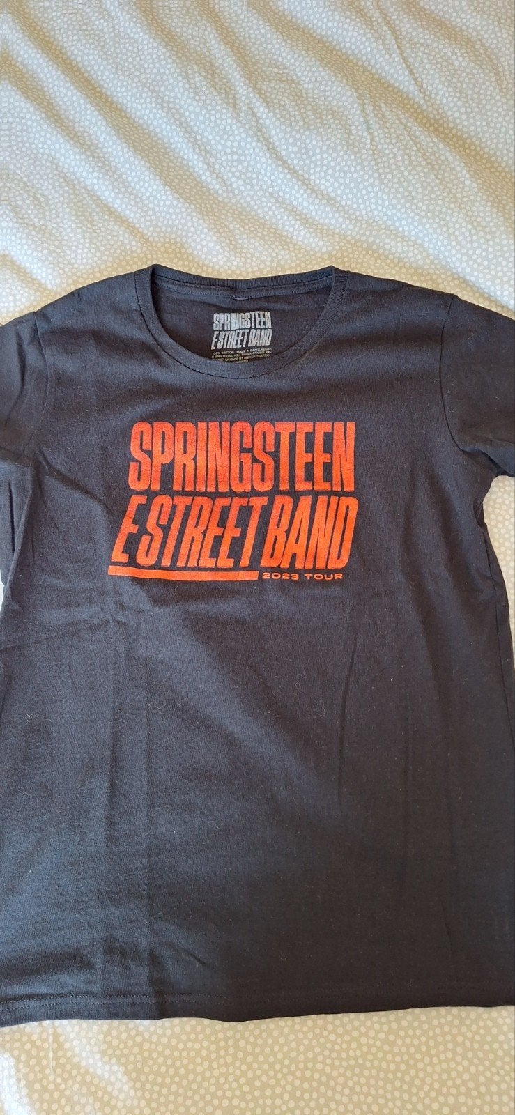T-shirt Bruce Springsteen,  zwart, Ophalen of Verzenden, Zo goed als nieuw, Zwart, Korte mouw