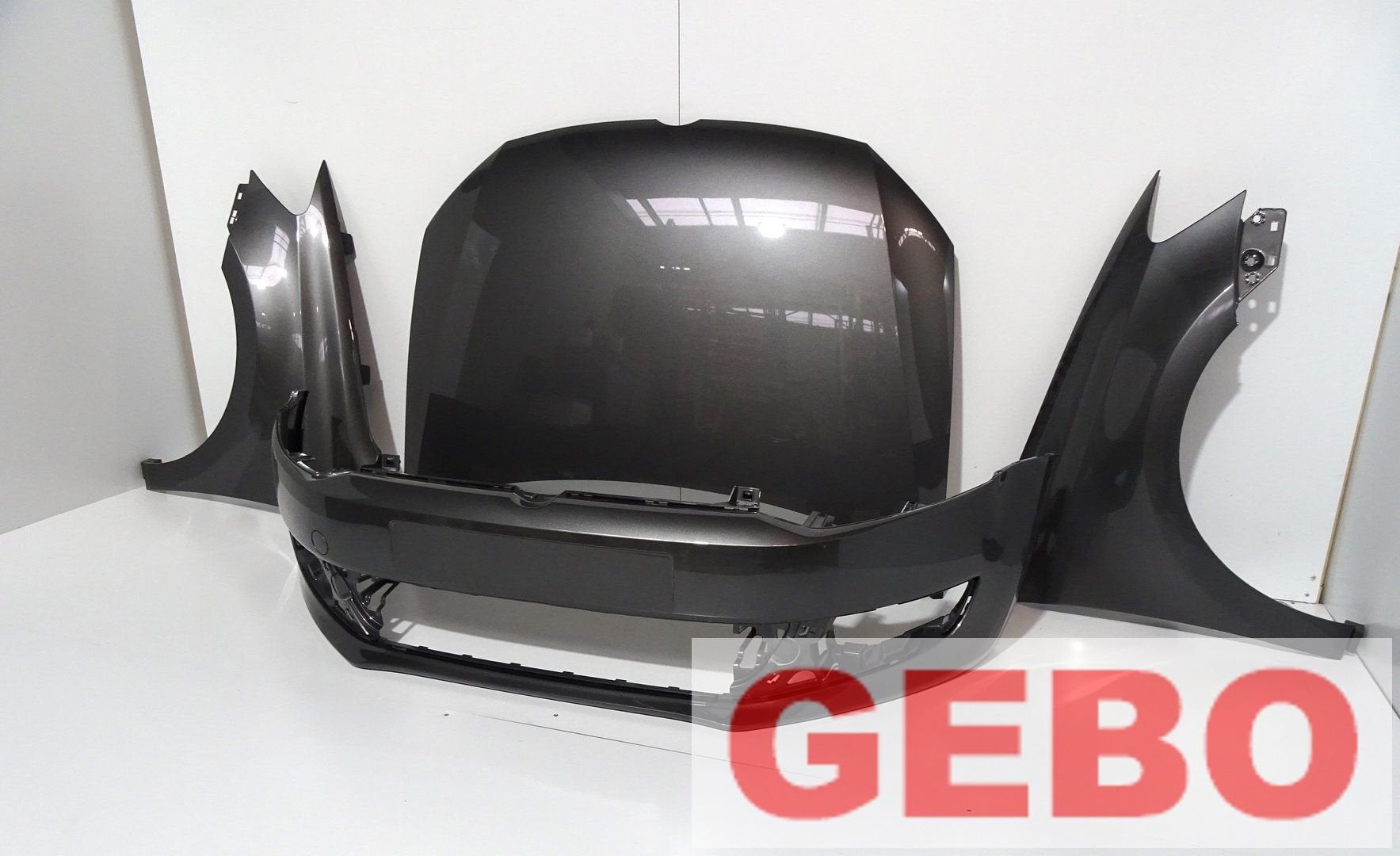 Volkswagen polo 6R voorkop bumper motorkap spatbord LD7R 200, -, -, Nieuw, Ophalen of Verzenden