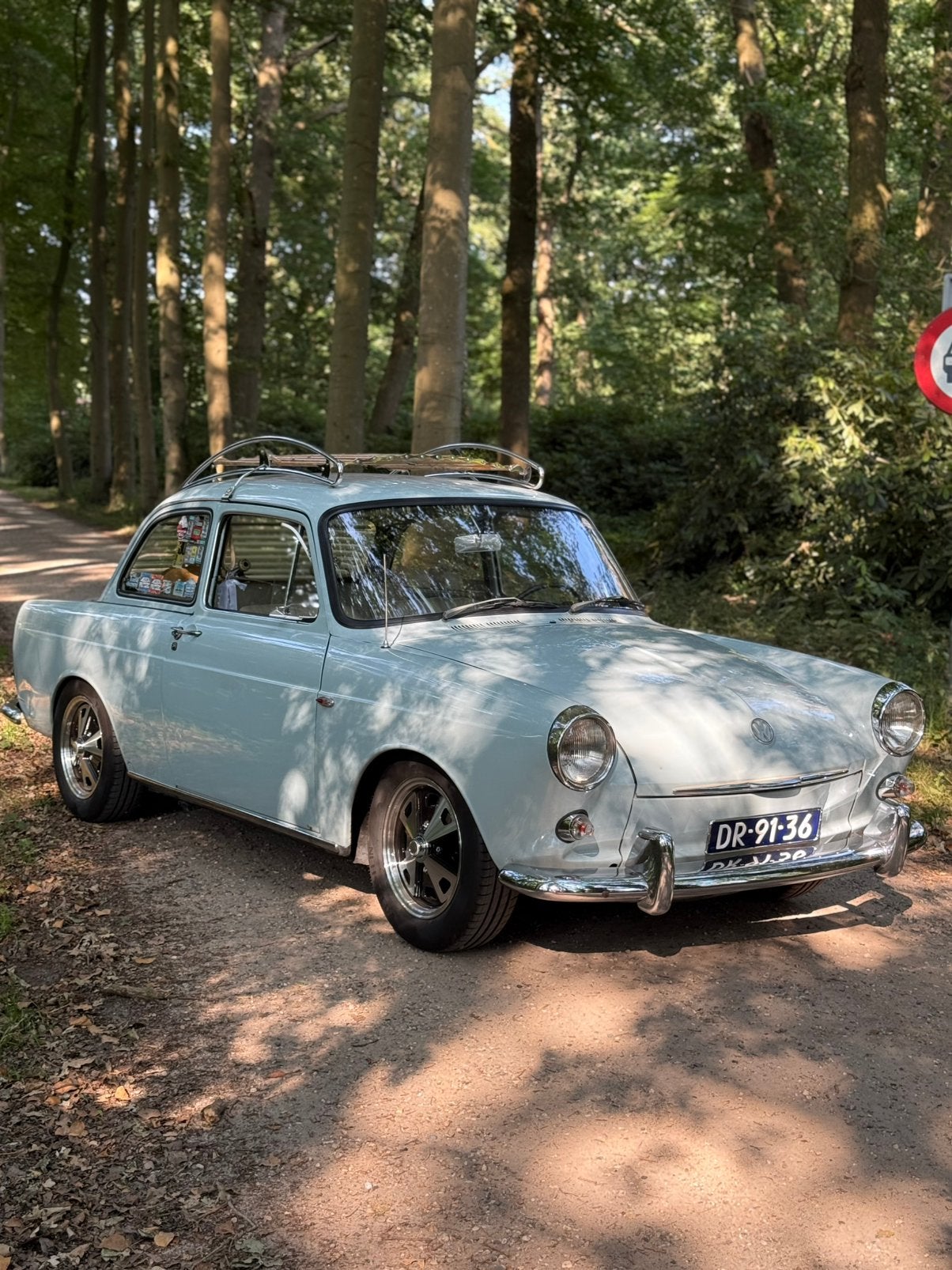 Volkswagen type 3 1500 1963, Auto's, 1493 cc, 54 pk, 840 kg, Blauw