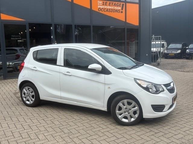 Opel KARL 1.0 ecoFLEX Cosmo/airco/5deurs/centr vergr/elec ra, Auto's, Opel, Stof, Gebruikt, Wit, Handgeschakeld