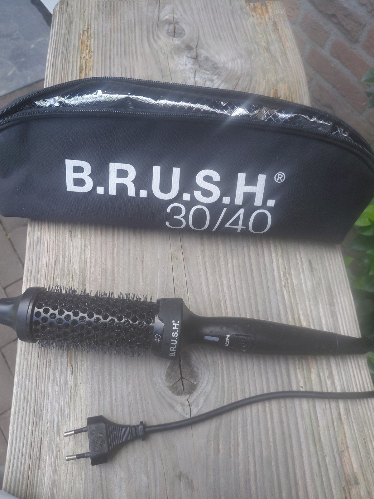 B.R.U.S.H. 30/40 Warme Luchtborstel met 2m snoer, Ophalen of Verzenden
