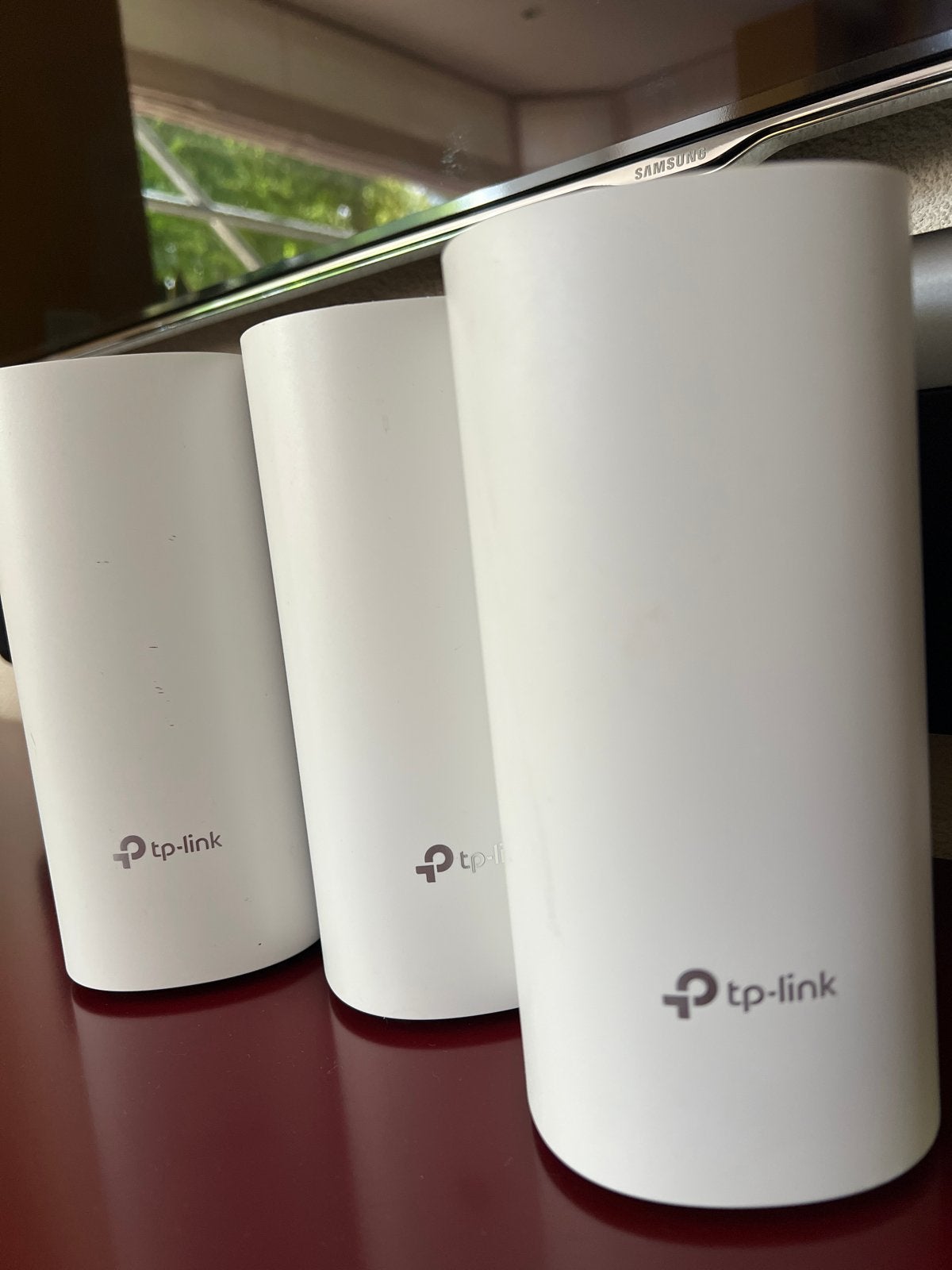 TP-Link Deco M4R AC1200 Whole Home Mesh Wi-Fi Systeem, Ophalen of Verzenden, Zo goed als nieuw, Router
