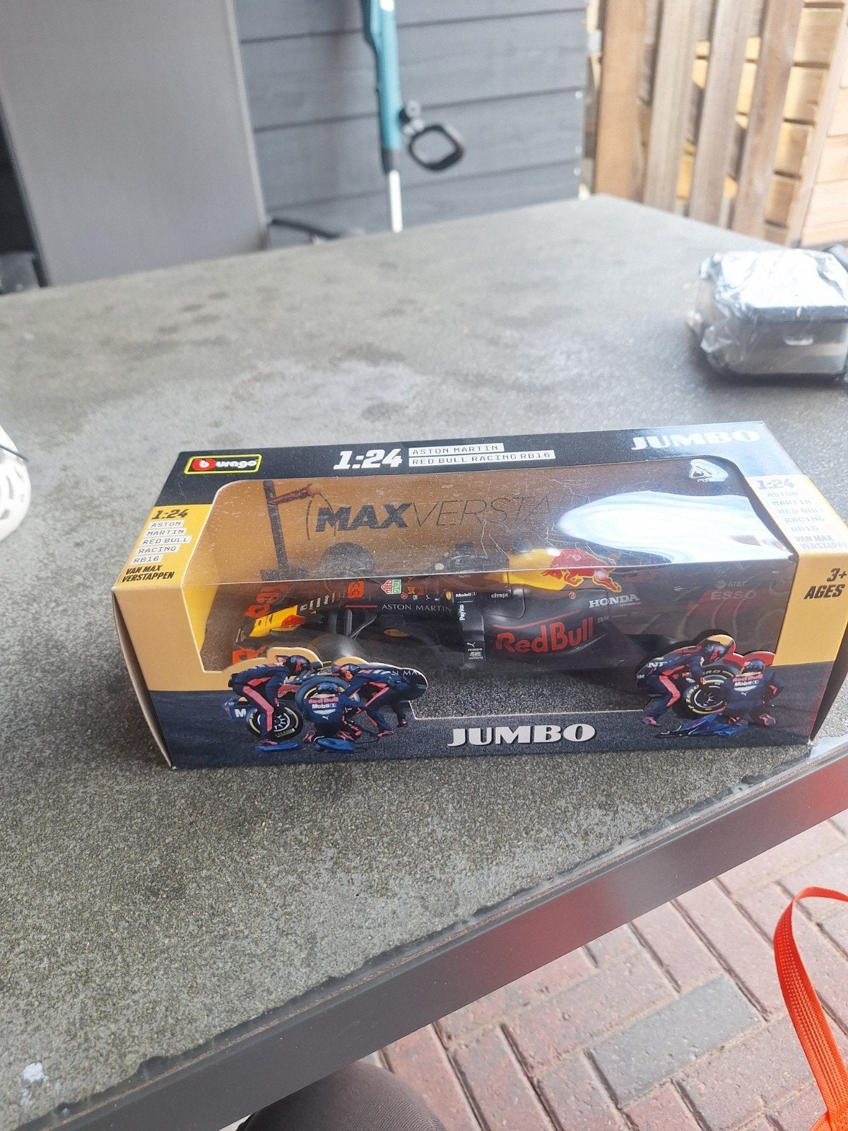 Bburago Max Verstappen Red Bull Racing F1 Auto 1:24, Hobby en Vrije tijd, Modelauto's | 1:24, Ophalen of Verzenden, Nieuw, Auto