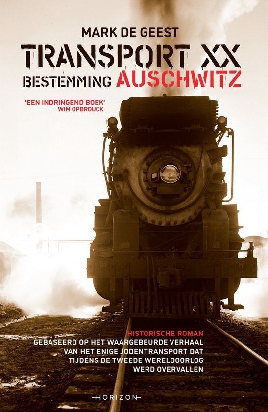 Mark de Geest - Transport XX bestemming Auschwitz, Boeken, Ophalen of Verzenden, Tweede Wereldoorlog, Zo goed als nieuw, Overige onderwerpen