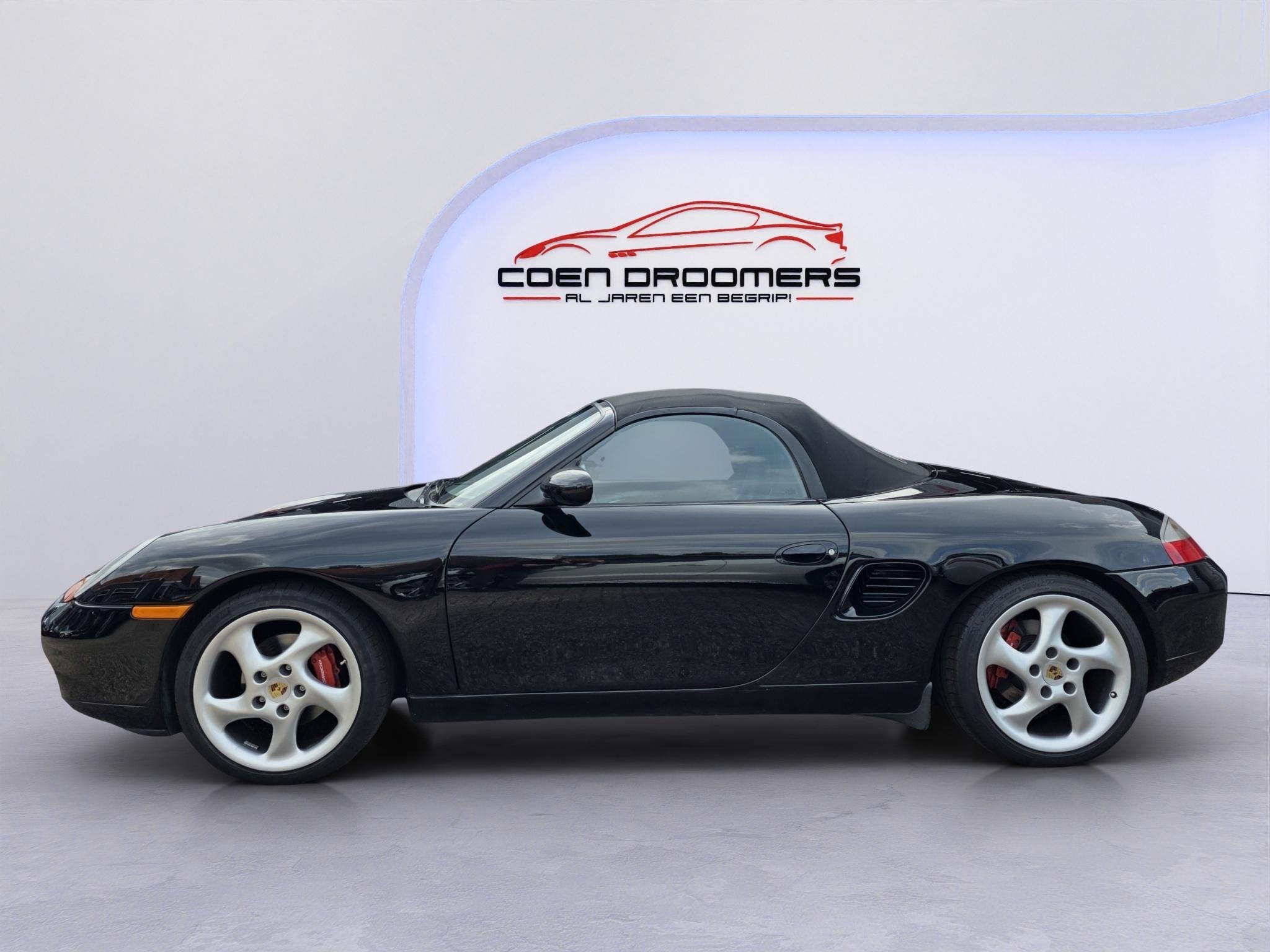 Porsche Boxster 2.7 Tiptronic /Apple Carplay/Magnus Uitlaat/, Auto's, Automaat, Gebruikt, Zwart, Bedrijf