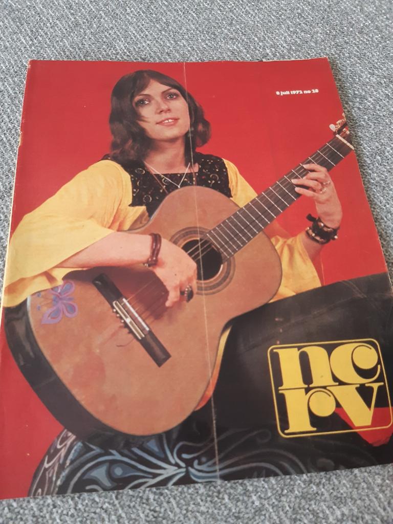 28.NCRV 1972. Anneke Konings. Sipke van der Land. George McG, Ophalen of Verzenden, Tijdschrift