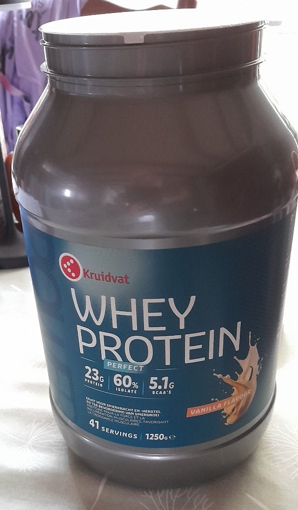 Whey Protein met Vanillesmaak, Ophalen, Nieuw, Poeder of Drank
